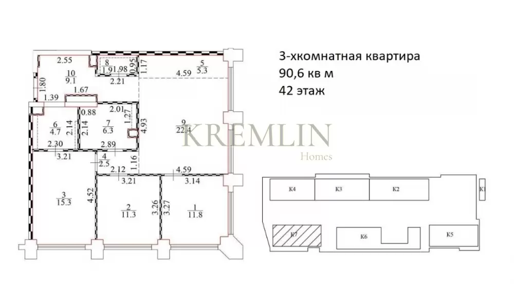 планировка 74207